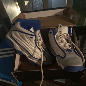 Jordan Kids Sneakers - White and Blue